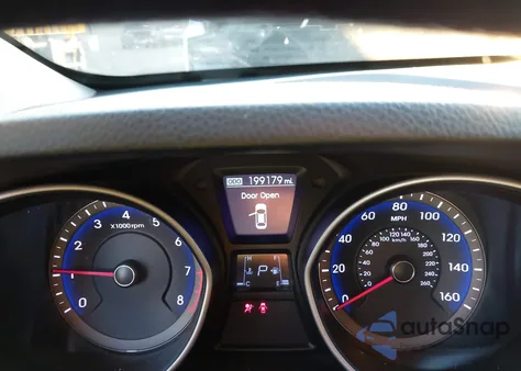 2013 Hyundai Elantra Gt из США, поврежденный, VIN KMHD35LE1DU109476